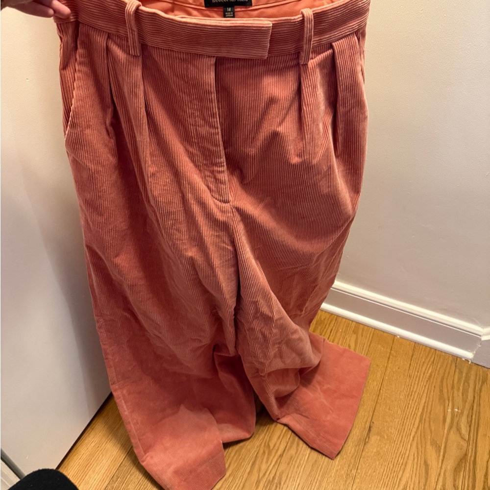 Banana Republic Brown Trousers High-Waisted Relaxed Fit